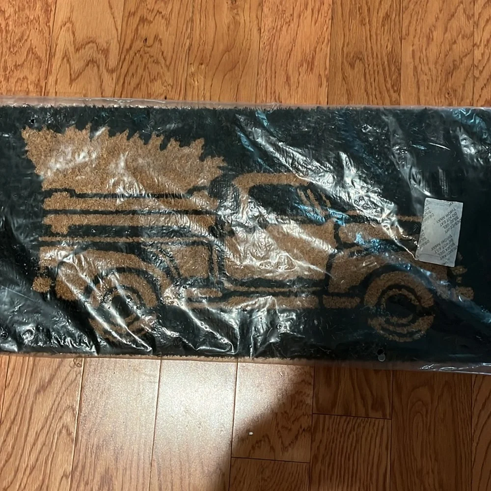 New Coir Doormat - Christmas Truck/NWT